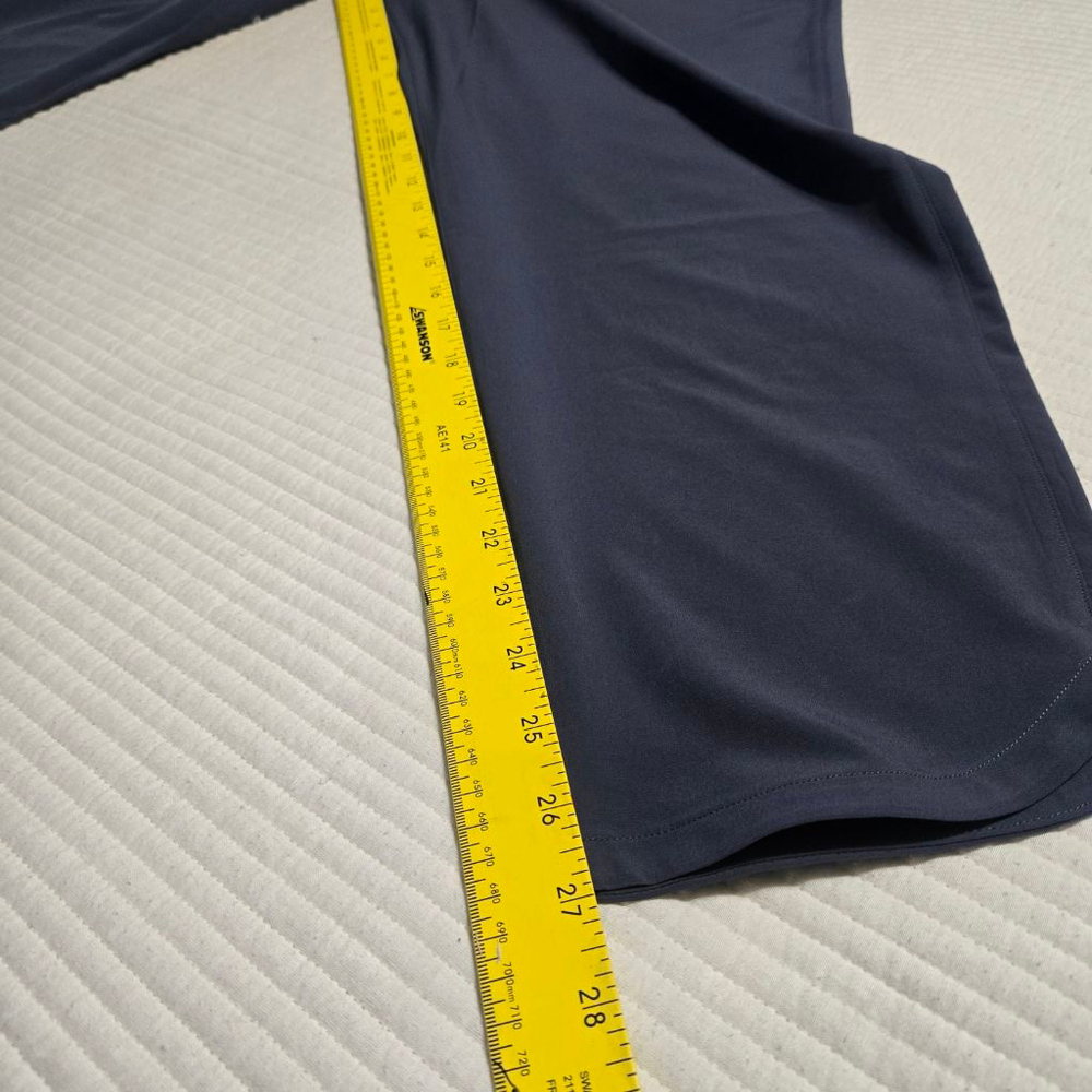 Women's SPANX Dark Storm Blue Casual Fridays Sweat Wicking Joggers L - Picture 4 of 12